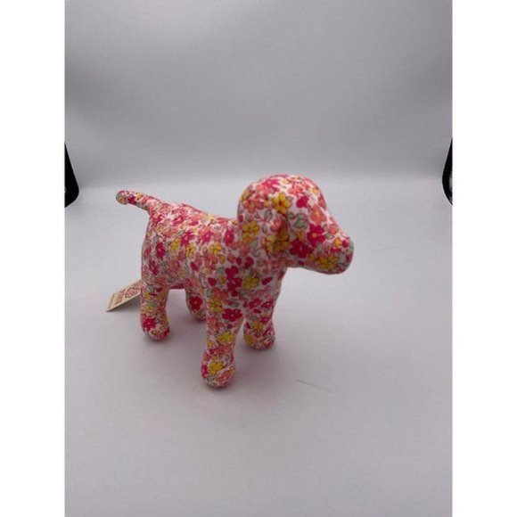 Victoria’s Secret DREAM Floral print Plush Dog NEW with tags - Picture 3 of 3